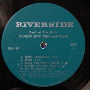 Charlie Byrd Trio Byrd At The Gate Vinyl Album '63